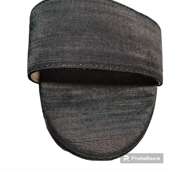 Chadwick's Leather Outsole, Fabric Upper, Open Toe, Black Heels. Size 7M - Picture 6 of 11